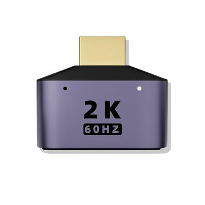 HDMI-Compatible to DualHDMI-Compatible Adapter HD 2K Dual Output Splitter Monitor Adapter 1 to2 Male to2 Female Adapter Splitter