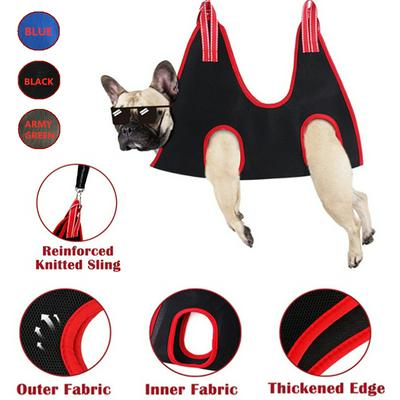 Dog Cat Grooming Nail Cutting Hammock Anti Scratch Fixed Bag Bath Trimming Restraint Bag Pet Beauty Hanging Supplies
