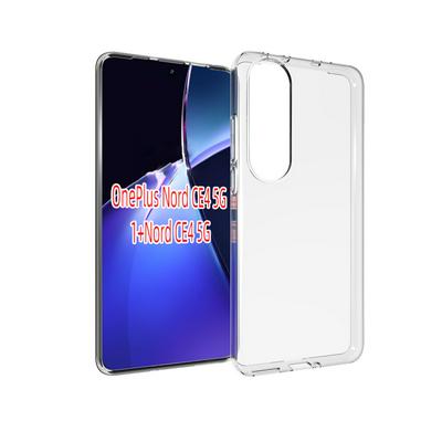 For OnePlus Nord CE 4 Transparent Shockproof Scratch Resistant Soft TPU Back Cover Case