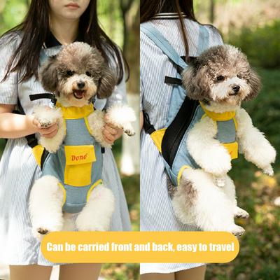 Mesh Pet Dog Carrier Adjustable Backpack Breathable Outdoor Travel Products Bags for Small Dog Cat Chihuahua Pet Backpack