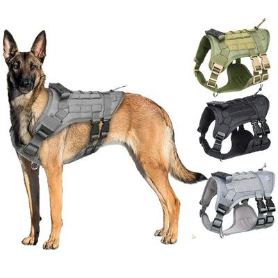 Dog Harness for Medium Large Dogs No Pull Adjustable Dog Vest for Training Walking Big Dog Harness