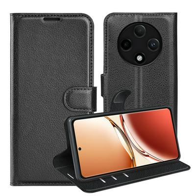 For Oppo A3 Pro 5G Pattern Single Folded Edge Folio Flip Leather Wallet Phone Case