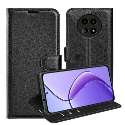 For Oppo Realme 12 5G/Narzo 70X 5G/12X 5G Pattern Single Folded Edge Folio Flip Leather Wallet Phone Case