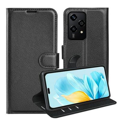For Honor 200 Lite Pattern Single Folded Edge Folio Flip Leather Wallet Phone Case