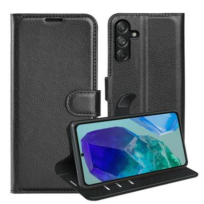 For Samsung Galaxy M55 5G/C55 5G/F55 5G Pattern Single Folded Edge Folio Flip Leather Wallet Phone Case