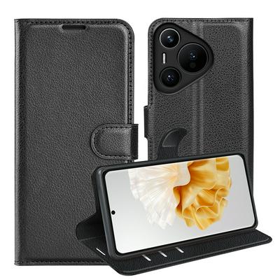 For Huawei Pura 70 Pattern Single Folded Edge Folio Flip Leather Wallet Phone Case