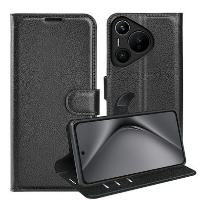 For Huawei Pura 70 Pro/70 Pro Plus Pattern Single Folded Edge Folio Flip Leather Wallet Phone Case