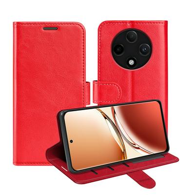 For Oppo A3 Pro 5G R64 Pattern Single Folded Edge Folio Flip Leather Wallet Phone Case