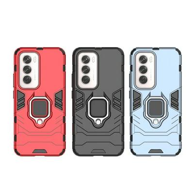 For Oppo Reno 12 Black Panther 2 in 1 Detachable Magnetic Attraction Shockproof with Stand Hard PC + Soft TPU Back Cover Case