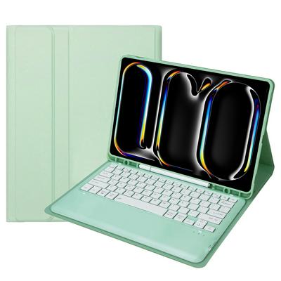 A14B For iPad Pro 13 inch 2024 detachable ultra-thin Bluetooth keyboard case with pen slot