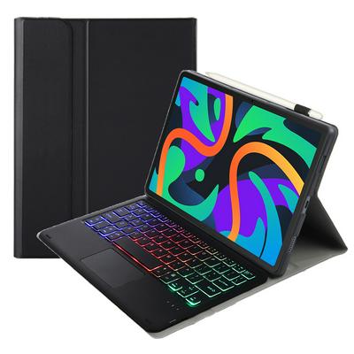 AM25-AS suitable for Lenovo Xiaoxin Pad 2024 11 inch sheep fine grain TPU shell with touch three color backlight detachable Bluetooth keyboard leather case