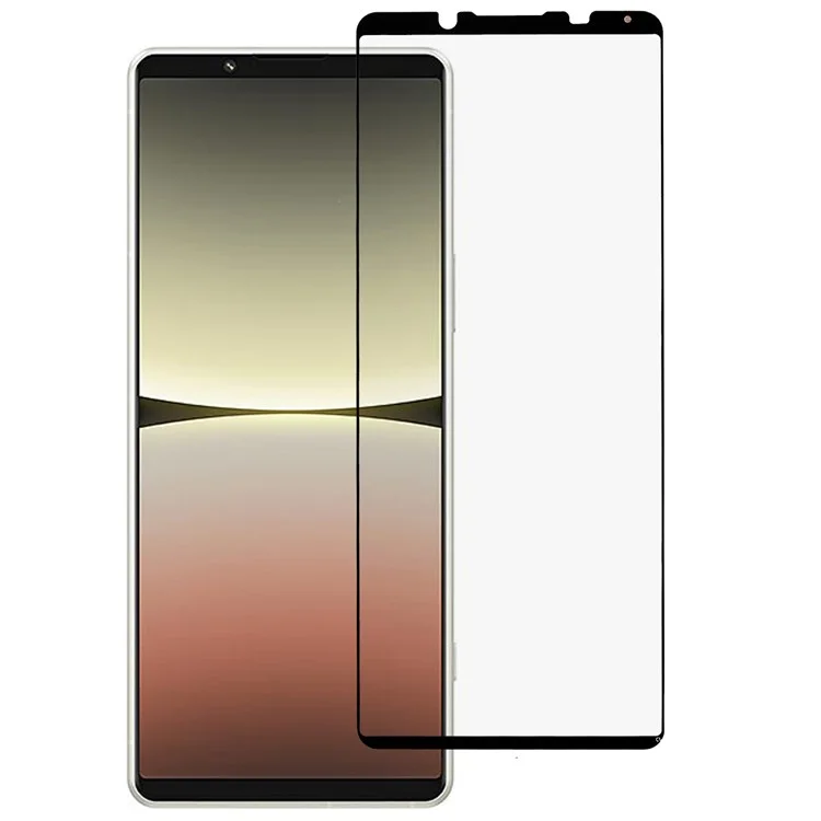 Sony Xperia 5 IV 2.5D Anti-fingerprint Screen Protector Full Covering Sensitive Touch High Aluminium-silicon Glass Film