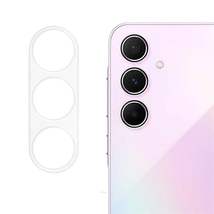 For Samsung Galaxy A55 5G Tempered Glass Rear Lens Protector Arc Edge Camera Lens Film
