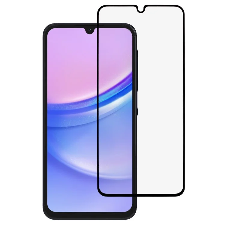 Samsung Galaxy A16 Tempered Glass Screen Protector Silk Printing Full Cover Touch Sensitive Film