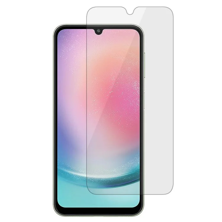 For Samsung Galaxy A24 4G (162.1 x 77.6 x 8.3mm) Phone Screen Protector 0.3mm Tempered Glass Screen Film