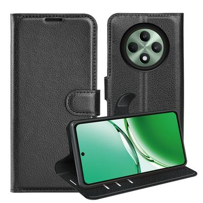 For Oppo Reno 12 F 5G/12 F 4G/12 FS 5G Pattern Single Folded Edge Folio Flip Leather Wallet Phone Case