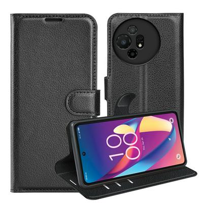 For TCL 50 XL Pattern Single Folded Edge Folio Flip Leather Wallet Phone Case
