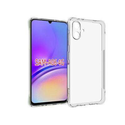 Samsung Galaxy A06 4G Anti-Fingerprint Non-Slip Waterproof Four Corners Shockproof Transparent Soft TPU Back Cover Protective Case