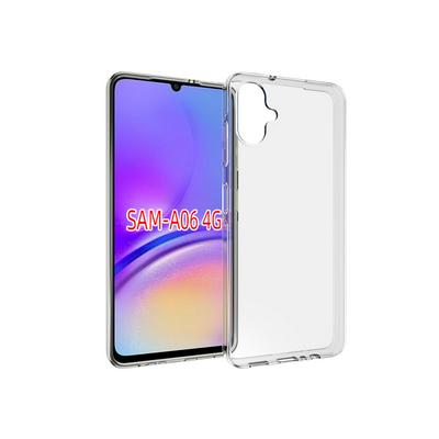 For Samsung Galaxy A06 4G Transparent Shockproof Scratch Resistant Soft TPU Back Cover Case