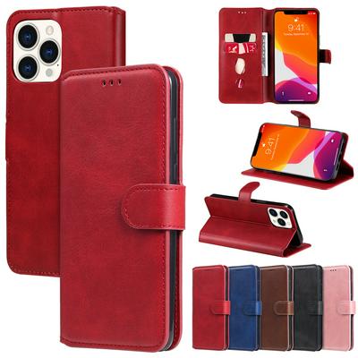 For iPhone 13 Pro Max Maverick Pattern Solid Color PU Leather + TPU Wallet Phone Case