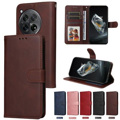 For Oneplus Ace 3 5G/12R Maverick Pattern Solid Color PU Leather + TPU Wallet Phone Case