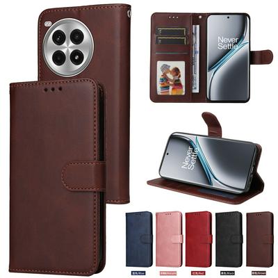 For Oneplus Ace 3 Pro Maverick Pattern Solid Color PU Leather + TPU Wallet Phone Case
