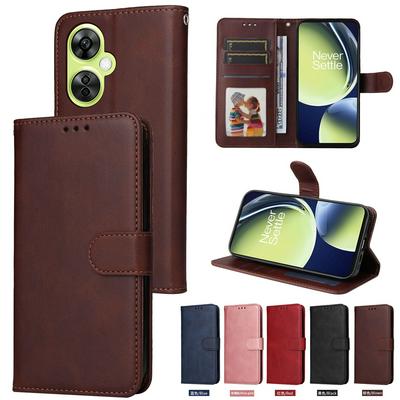 For Oneplus Nord CE 3 Lite / Nord N30 / Oppo K11X Maverick Pattern Solid Color PU Leather + TPU Wallet Phone Case