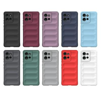 For Motorola Edge 50 Anti-drop Rugged Cell Phone Case Shockproof TPU Back Cover Protector