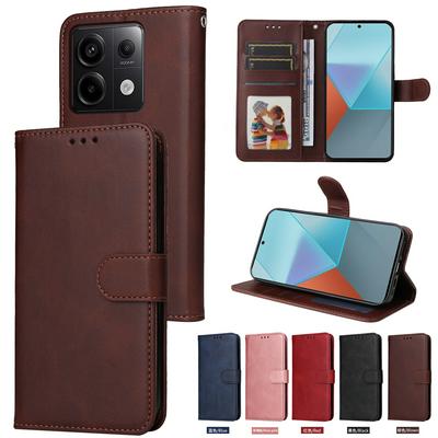 For Xiaomi Redmi Note 13 Pro 5G Maverick Pattern Solid Color PU Leather + TPU Wallet Phone Case