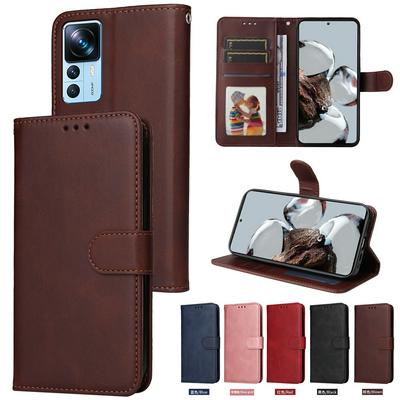 For Xiaomi 12T/12T Pro/Redmi K50 Ultra Maverick Pattern Solid Color PU Leather + TPU Wallet Phone Case