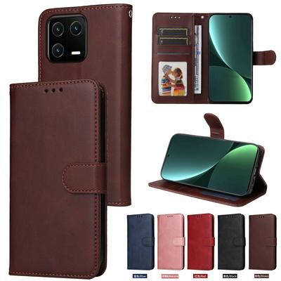 For Xiaomi 13 Pro Maverick Pattern Solid Color PU Leather + TPU Wallet Phone Case