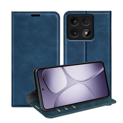 For Xiaomi 14T Pro Skin Feel Magnetic Attraction Flip Leather Wallet Case with Card Slot and Stand
