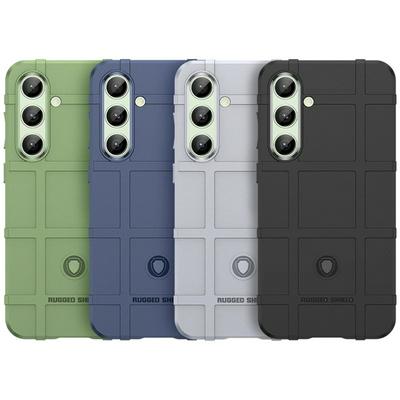 For Samsung Galaxy S24 FE Rugged Shield Detachable Shockproof Frosted All-Inclusive Flexible TPU Cover Case