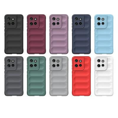For Motorola Edge 50 Neo Rugged Shield Detachable Shockproof Frosted All-Inclusive Flexible TPU Cover Case