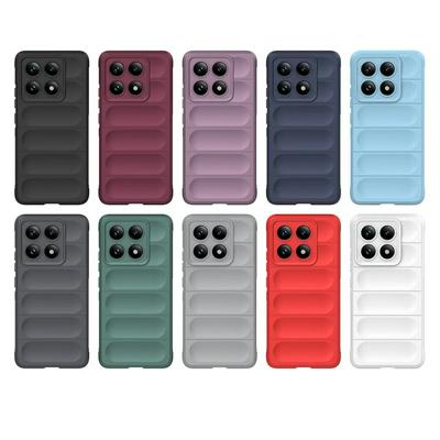 For Xiaomi 14T Anti-drop Rugged Cell Phone Case Shockproof TPU Back Cover Protector