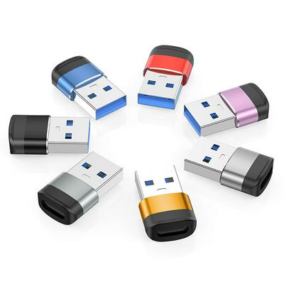 USB 3.0 Male to Type-C Female Converter 5Gbps Data Transmission OTG Adapter