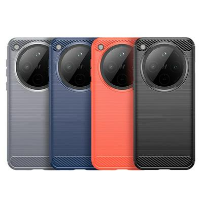 For Oppo Find X8 Carbon Fiber Drawing Series Scratch Resistant Shock Absorption Soft TPU Back Cover Case