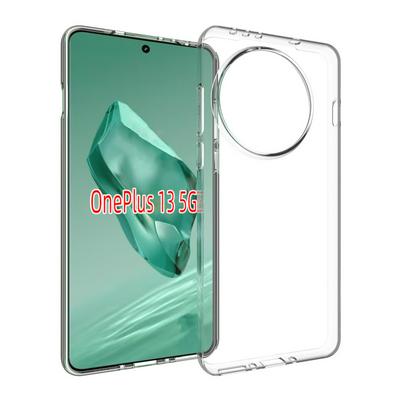 For Oneplus 13 Transparent Shockproof Scratch Resistant Soft TPU Back Cover Case