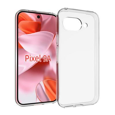 For Google Pixel 9A Transparent Shockproof Scratch Resistant Soft TPU Back Cover Case