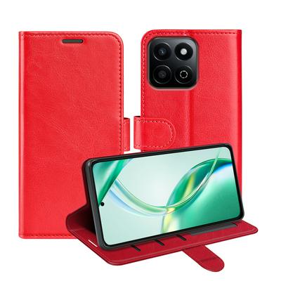 For Honor 200 Smart 5G R64 Pattern Single Folded Edge Folio Flip Leather Wallet Phone Case