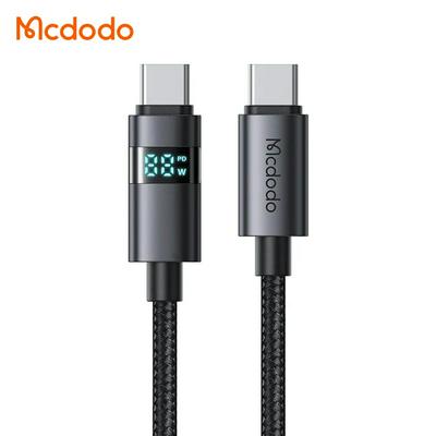 Mcdodo CA-5610 Charging Power Display Data Cables USB-C 1.2M High Power Safe E-Mark Chip PD 100W USB Type C Cable for Samsung
