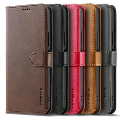 LC.IMEEKE For Xiaomi Redmi 13 4G Magnetic Button Calf pattern PU Leather + TPU Wallet Phone Case