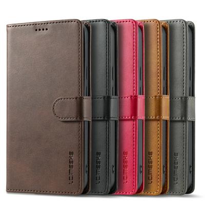 LC.IMEEKE For Google Pixel 9 / 9 Pro Magnetic Button Calf pattern PU Leather + TPU Wallet Phone Case