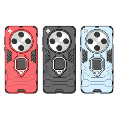 For OPPO Find X8 Pro Black Panther 2 in 1 Detachable Magnetic Attraction Shockproof with Stand Hard PC + Soft TPU Back Cover Case