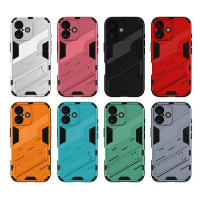 Phone Case for iPhone 16 Plus Kickstand TPU + PC Protective Cell Phone Cover