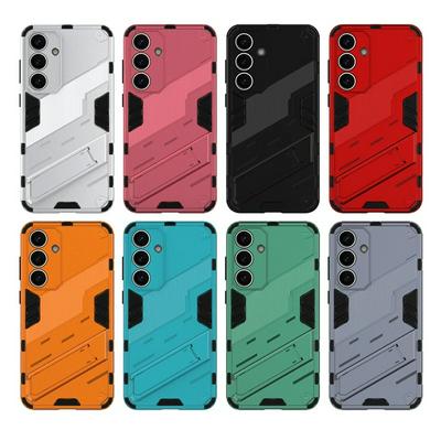 Phone Case for Samsung Galaxy S24 Plus Kickstand TPU + PC Protective Cell Phone Cover