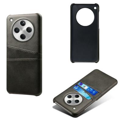 For OPPO Find X8 Extra Thinness Premium Cowhide Leather Vintage Shockproof Hard PC Back Cover Case