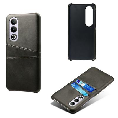 For OnePlus Ace 3V Extra Thinness Premium Cowhide Leather Vintage Shockproof Hard PC Back Cover Case