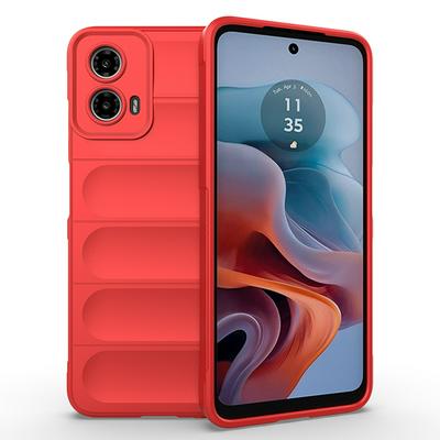 For Motorola Moto G35 Anti-drop Rugged Cell Phone Case Shockproof TPU Back Cover Protector