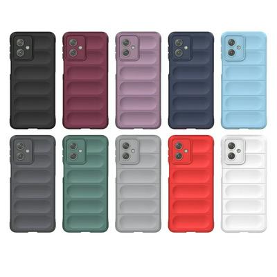 For Motorola Moto G55 Anti-drop Rugged Cell Phone Case Shockproof TPU Back Cover Protector